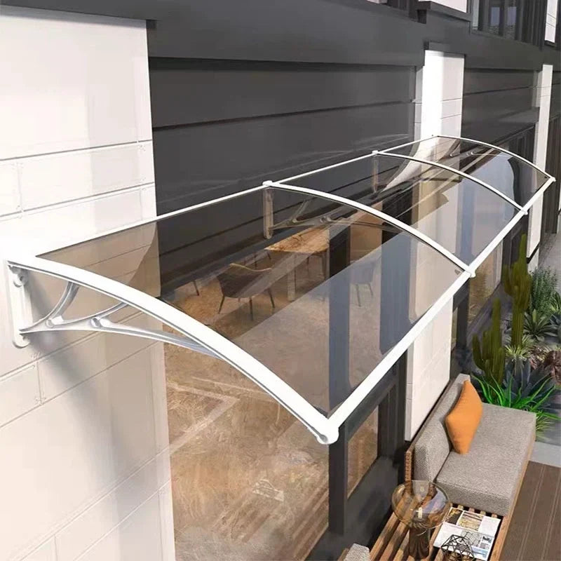 Polycarbonate Window Awning & Door Canopy | Outdoor Porch Cover