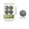 Bag Stainless Steel Cleaning Ball Dishwashing Scrubber Kitchen Pot