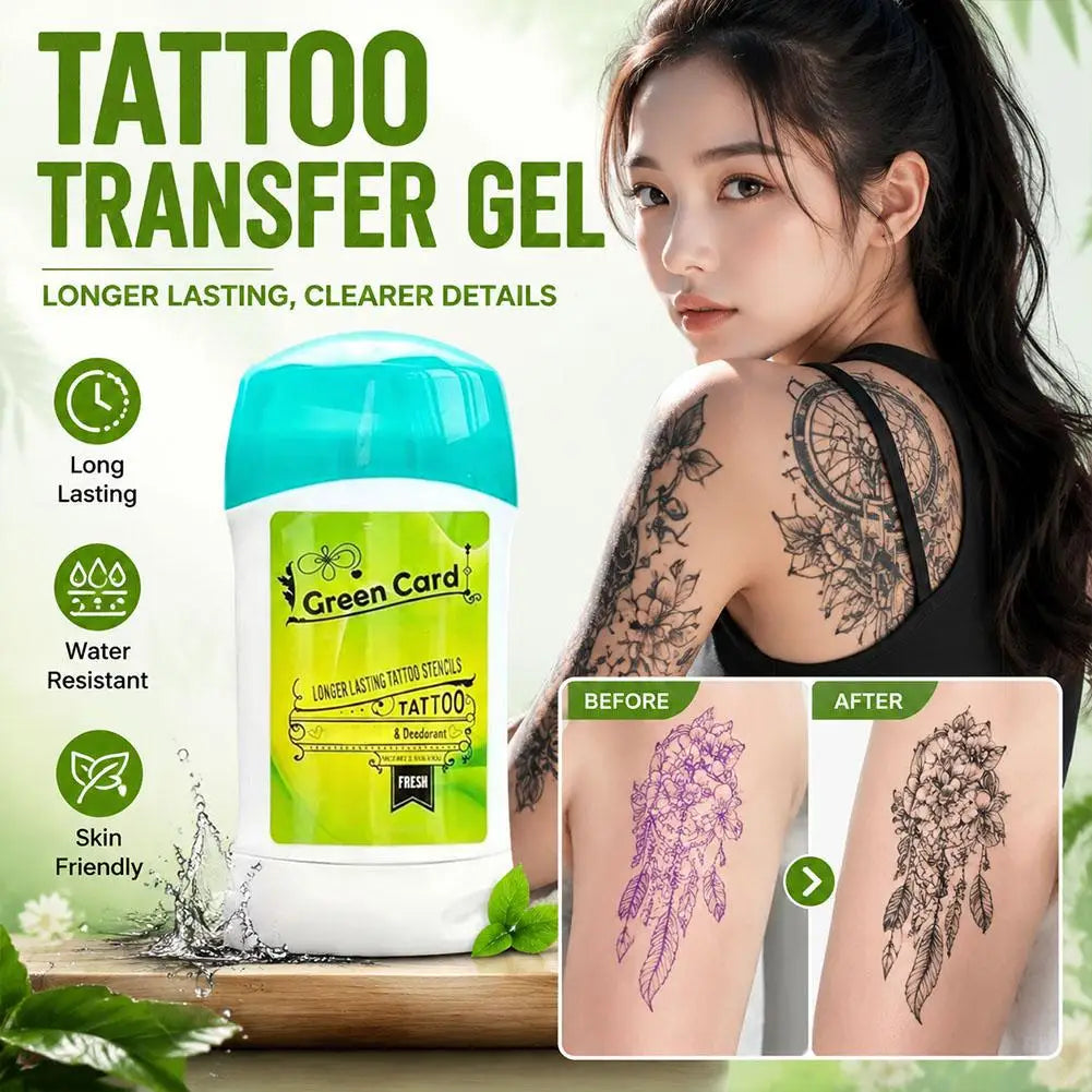 Professional Tattoo Stencil Transfer Gel Stick | Clean Transfers