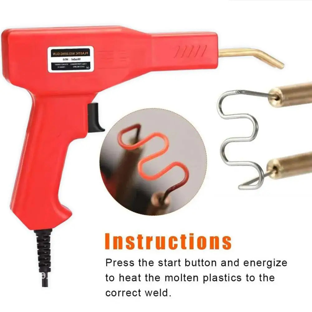 Plastic Welder Nail Gun Welding Machine Nails Car Bumper Repair