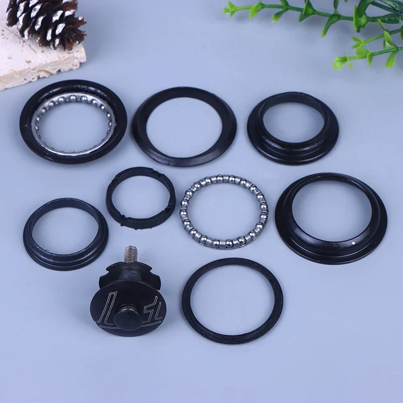 44mm Threadless Headset 1 1/8" Black Alloy Road Bike Fork