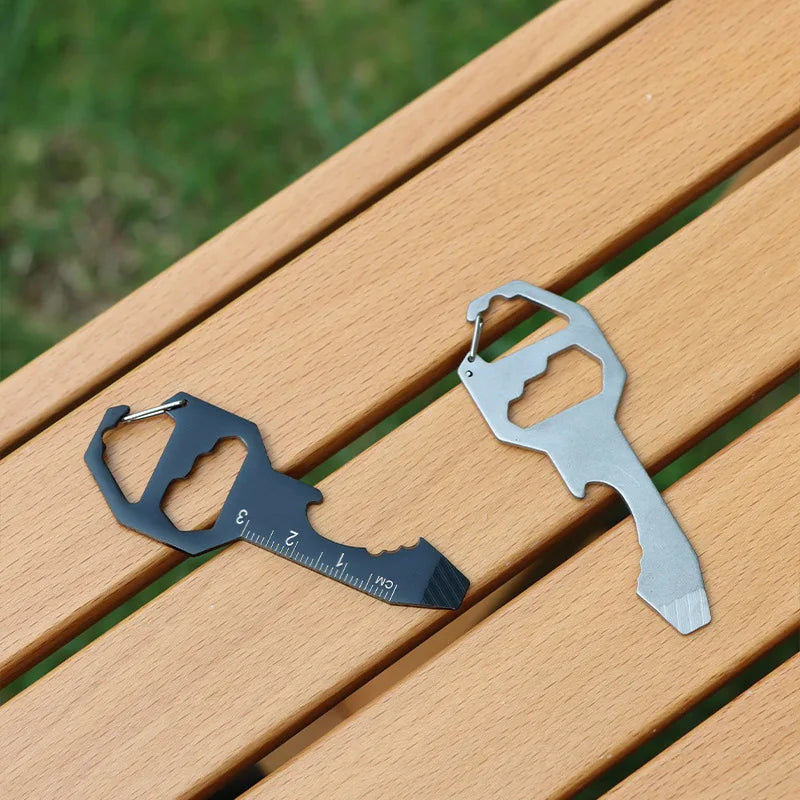 Cassette EDC Multi-Tool Keychain | Bottle Opener & Screwdriver