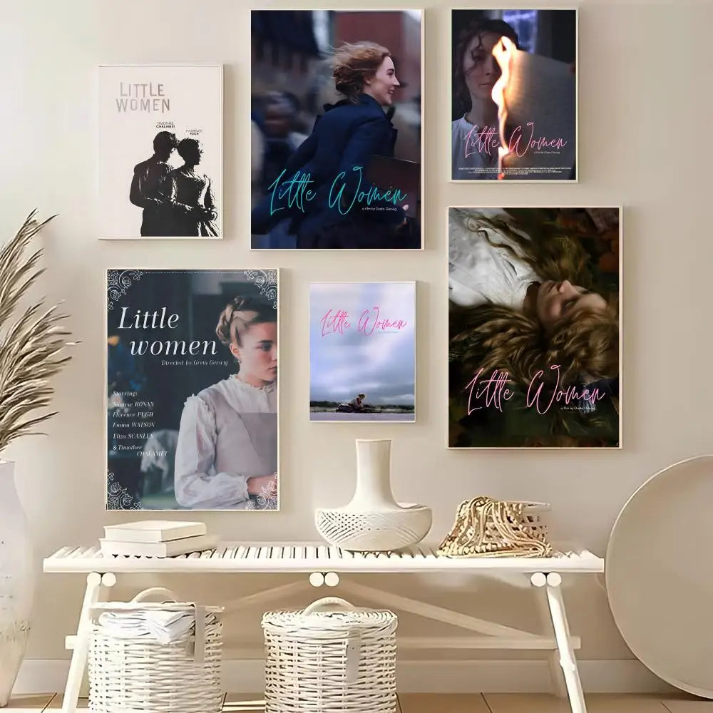 Little Women Movie Poster – HD Self-Adhesive Waterproof Wall Art