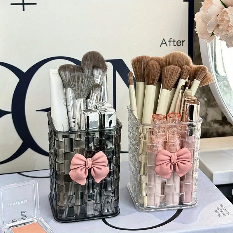 Cosmetic & Desk Organizer Set – Makeup Brush & Pen Holder