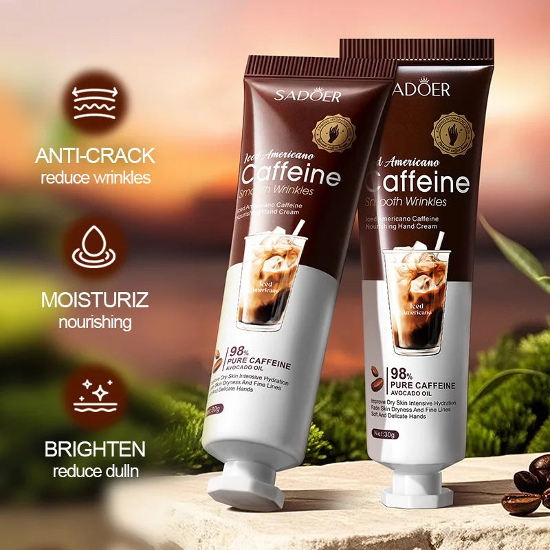 Coffee Hand Cream Set – Deep Moisturizer for Dry Hands