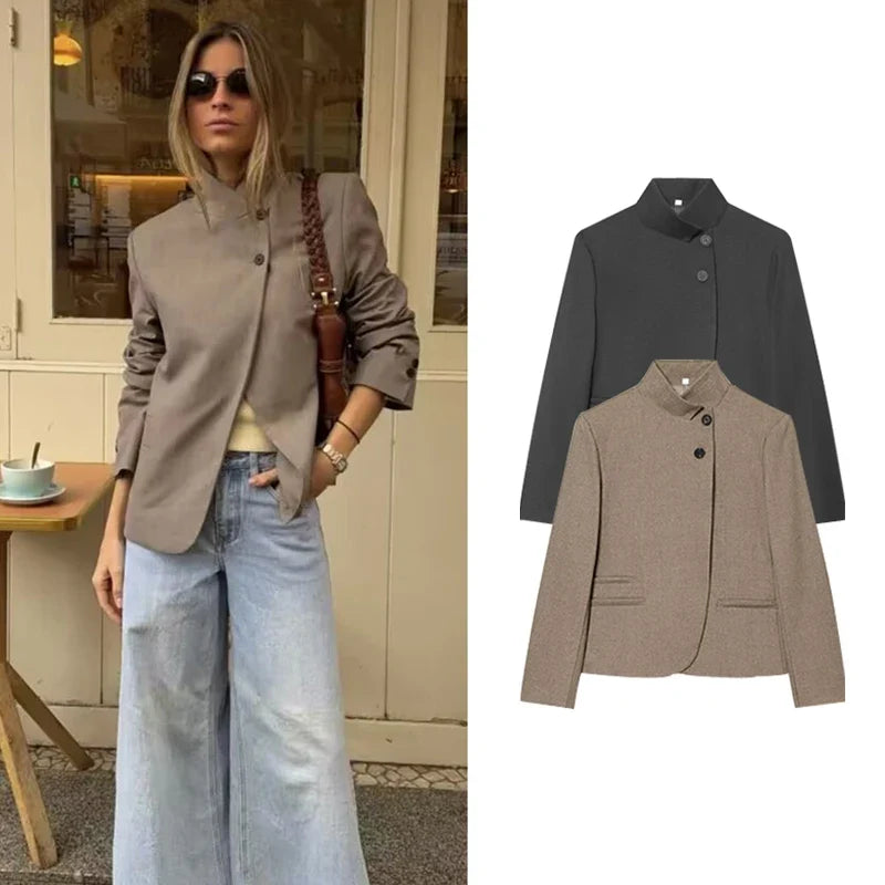 Women's Elegant Spring Blazer Jacket | Travel & Holiday Style