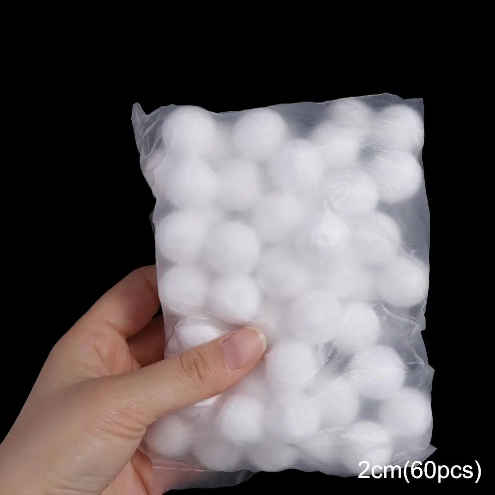 White Polystyrene Foam Balls 80pcs – Christmas Ornaments & DIY