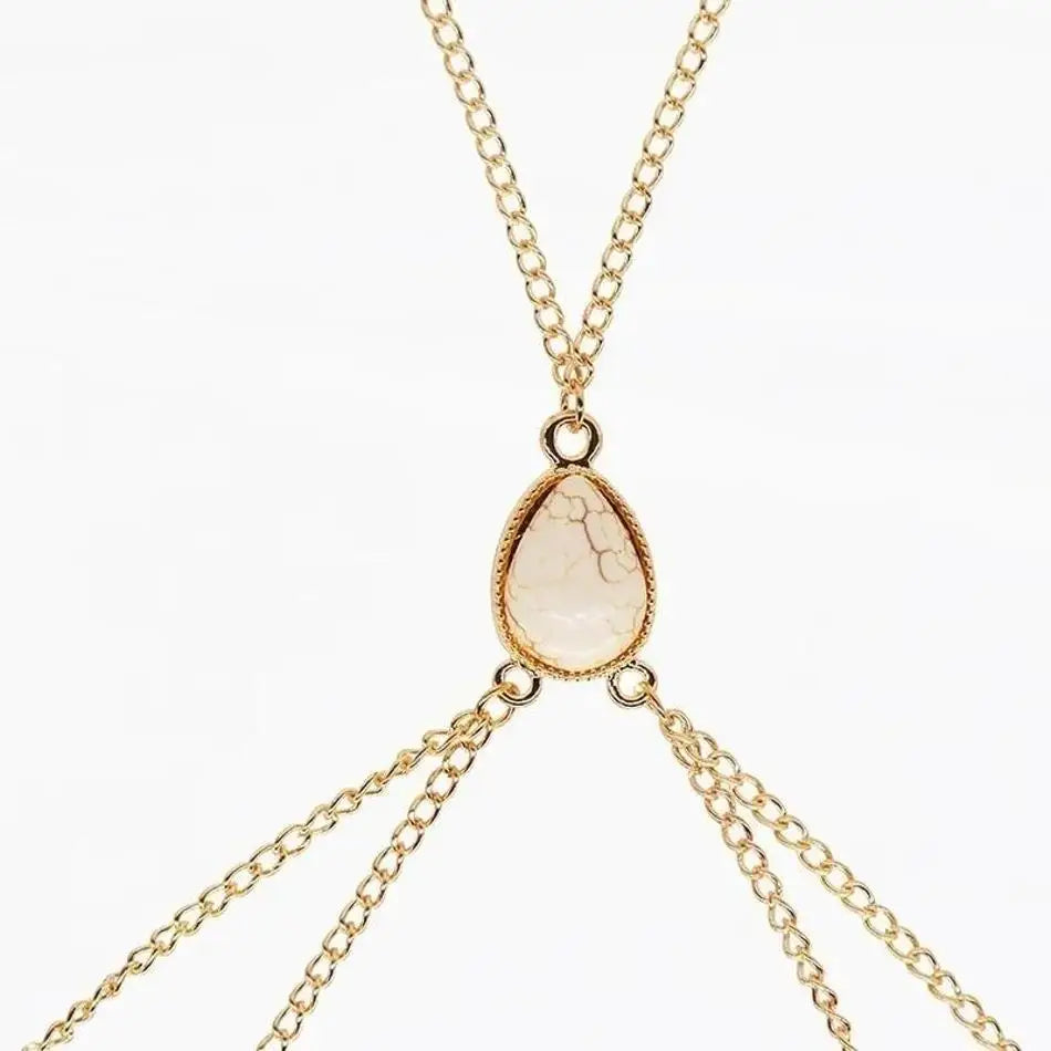 Multilayer Tassel Bead Belly Chain – Crystal Waist Body Jewelry