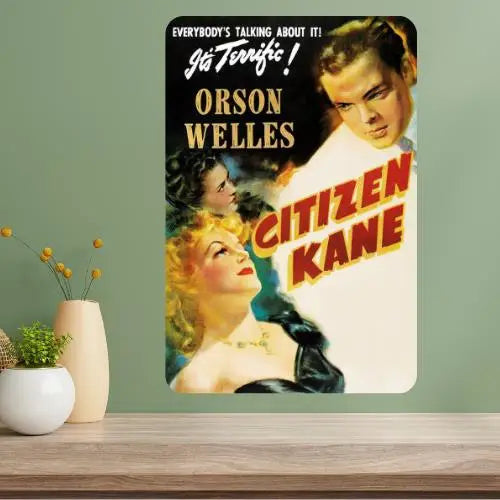 Classic Movie Metal Poster Sign – Vintage Aluminum Wall Art