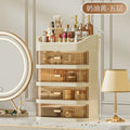 Cosmetic Storage Box Drawers Plastic Dressing Table Cabinet