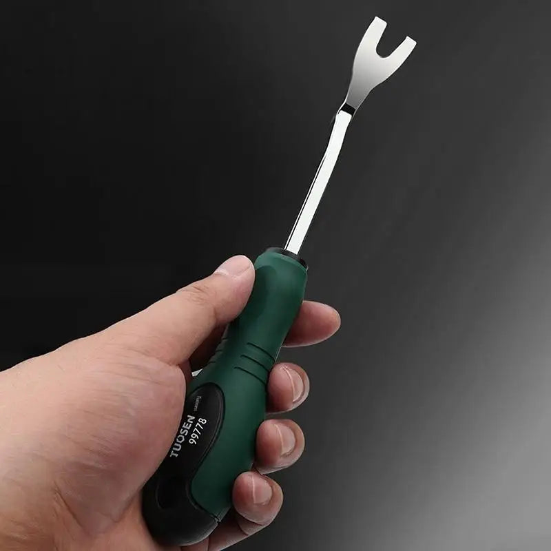Auto Door Panel Clip Remover – Steel Pry Bar Trim Tool