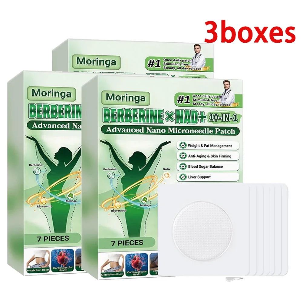 10-in-1 Nano Microneedle Firming & Moisturizing Skin Patches