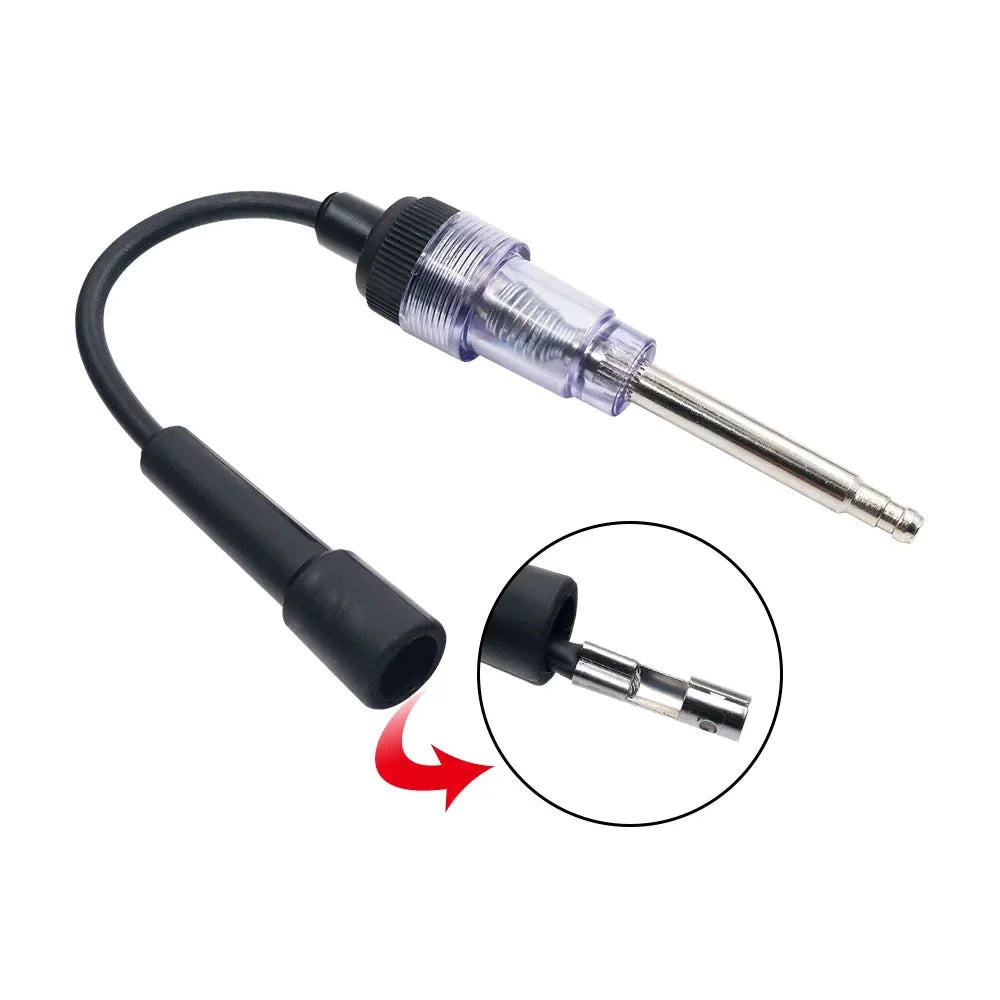 Inline Spark Plug Ignition System Tester – 6 & 12V Car Engine