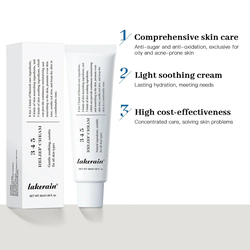 345 Soothing Cream – Daily Face Moisturizer with Niacinamide