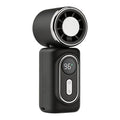 Portable Clip-on Mini Fans Hands-free Handheld Fan 3000mAh LED