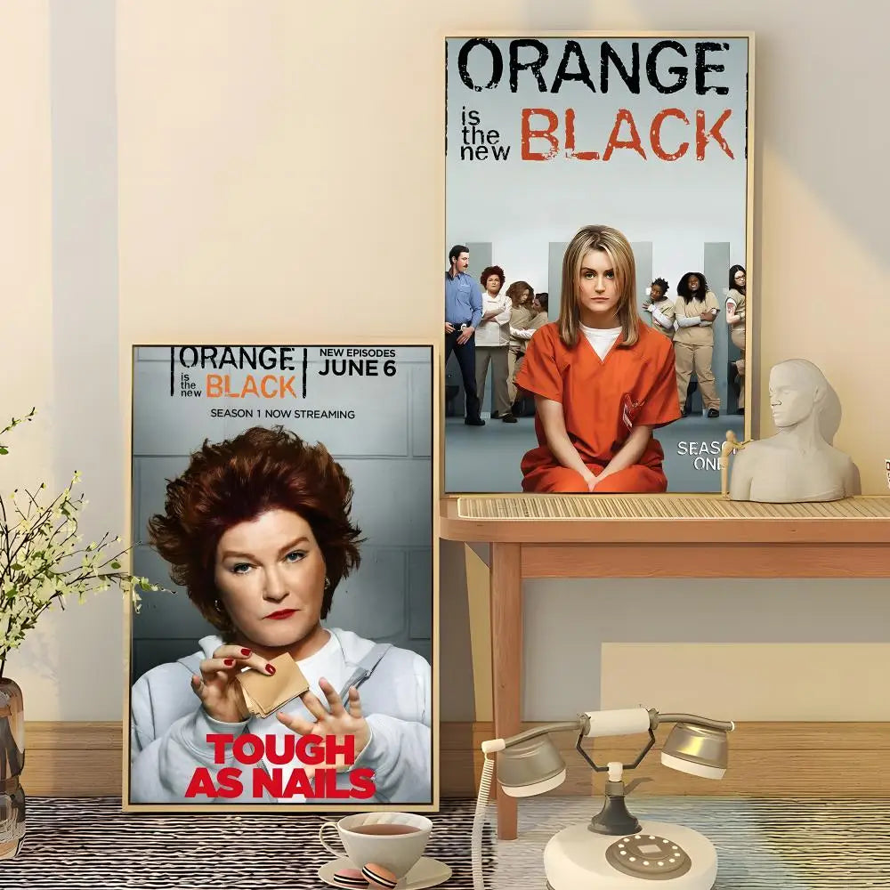 Orange Is the New Black Poster – HD Waterproof Wall Sticker