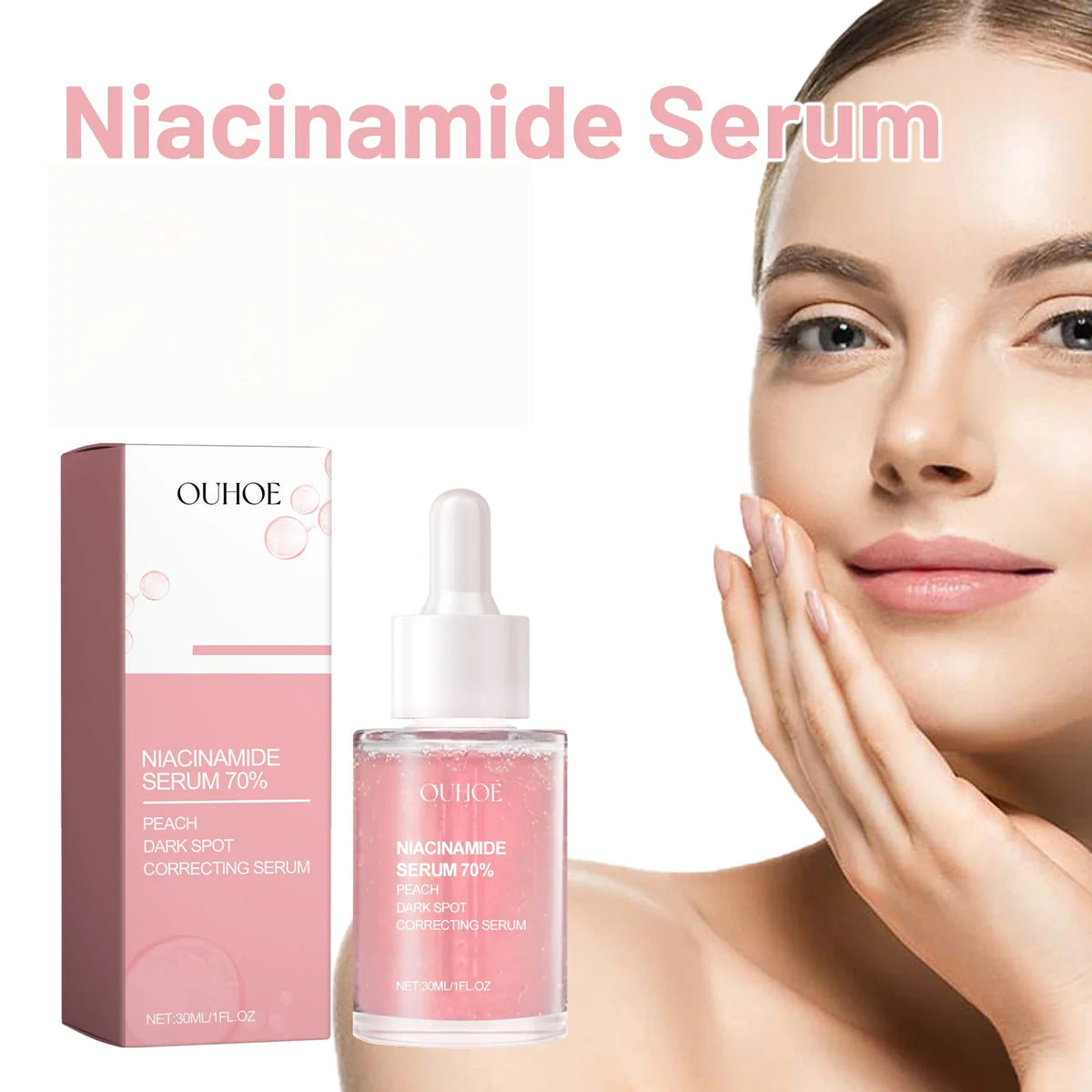 Ouhoe Nicotinamide Brightening Face Serum 30ml – Anti-Aging