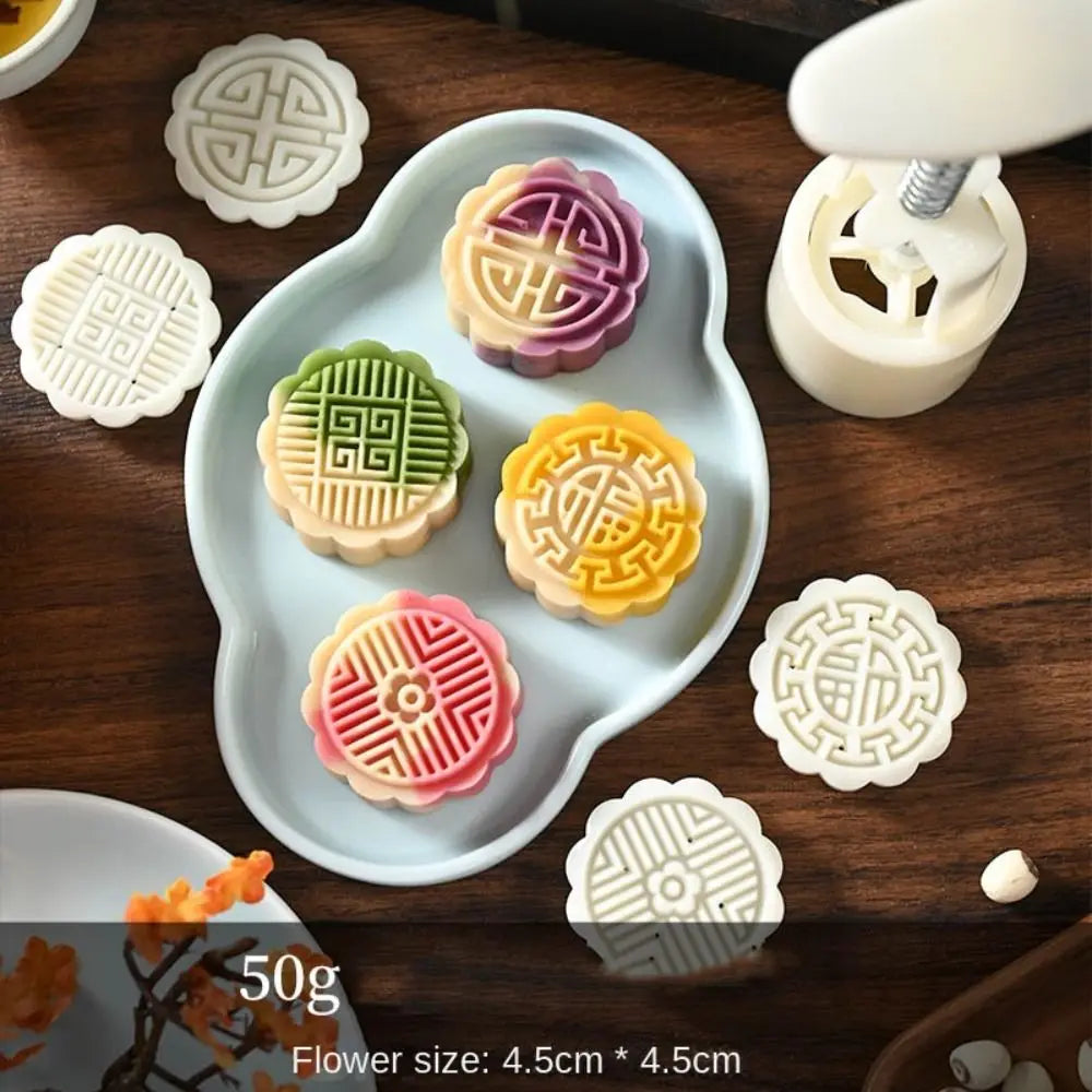 Mooncake Mold – Sakura Flower Stamp & Fondant Cake Tool