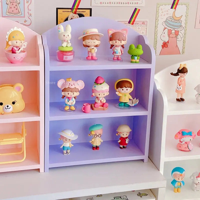 3-Tier Wooden Storage Shelf | Home Office & Kids Organizer