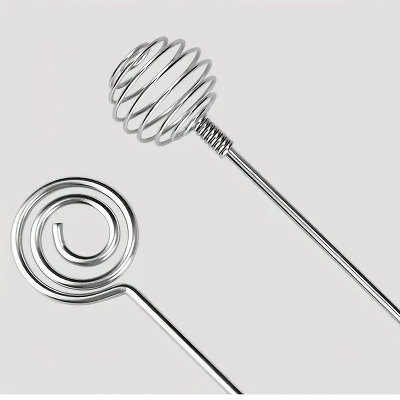 Stainless Steel Honey Stir Bar – Long Handle Mixing Spoon