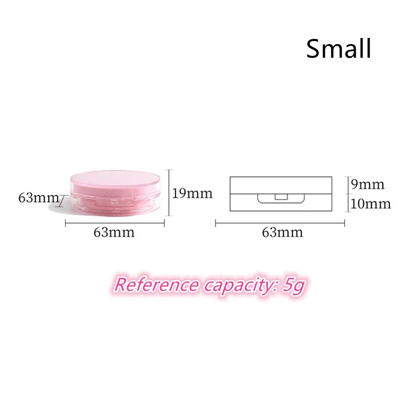Mini Air Cushion Foundation DIY Box with Mirror & Puff
