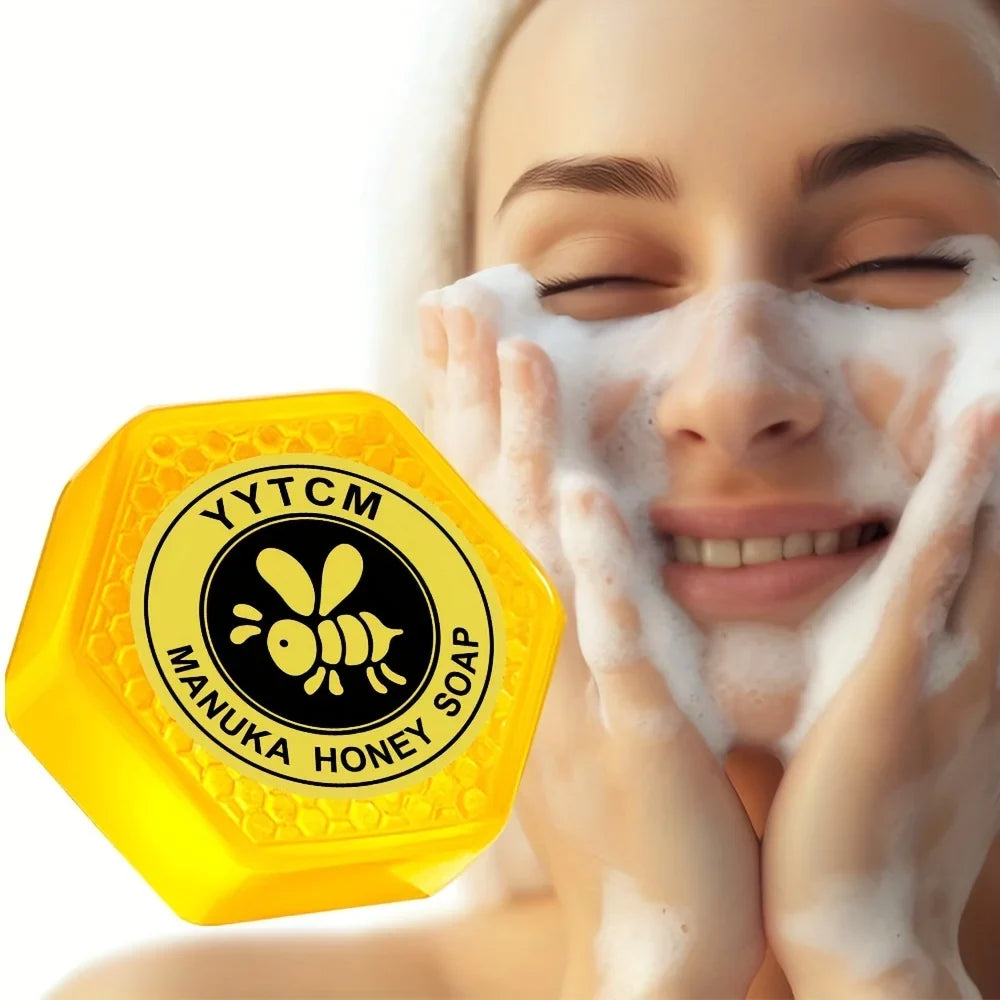 Manuka Honey Handmade Bar Soap – Face, Body & Hand 65g