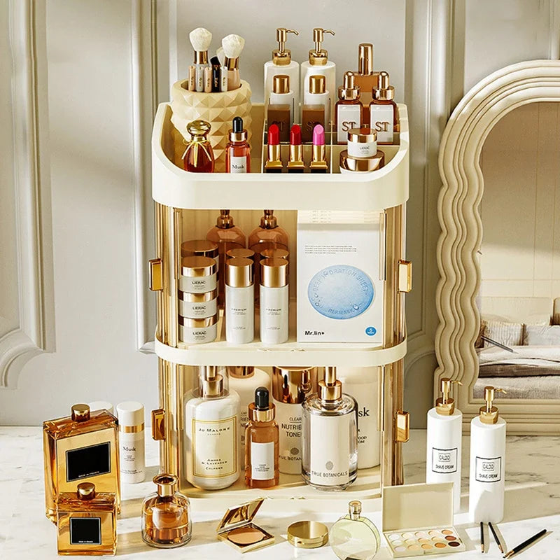 Large Cosmetics Organizer with Drawers | Vanity Storage Box