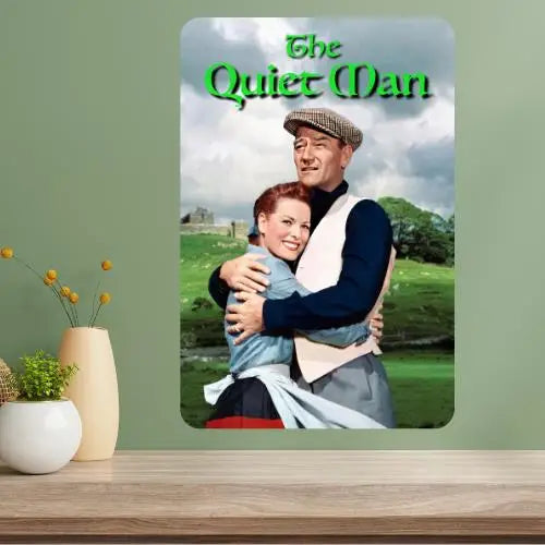 The Quiet Man Classic Movie Metal Poster Sign | Vintage Wall Art