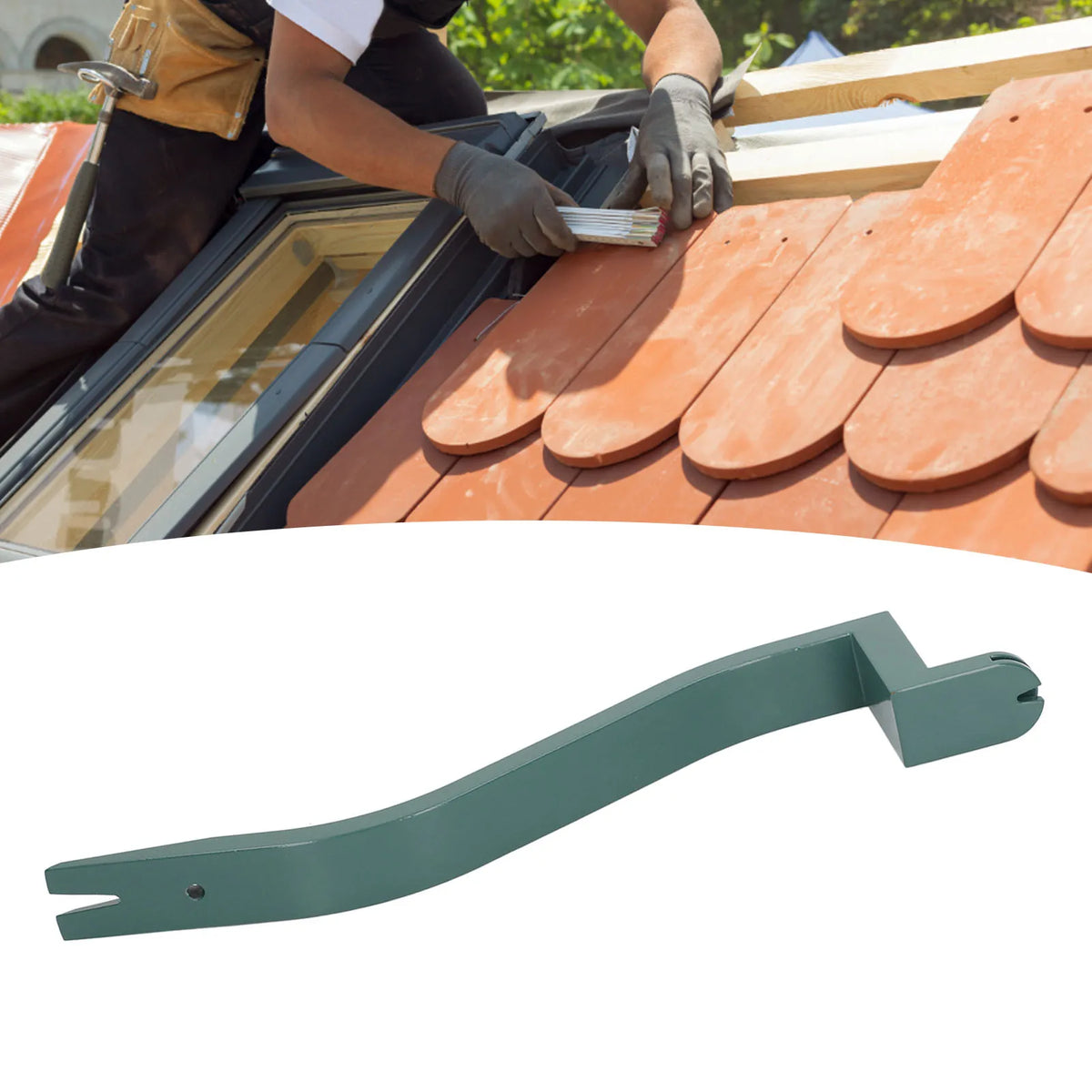 Roof Snake Tool Shingle Removal Carbon Steel Length Nail Installer