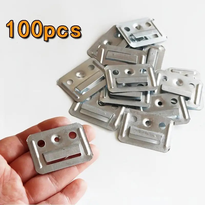 WPC Wall Panel Clips Metal Clip Ceiling Fluted Cladding Only Indoor