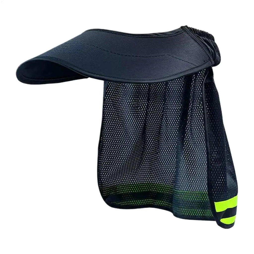 Hard Hat Sun Shade with Reflective Stripe & Neck Shield