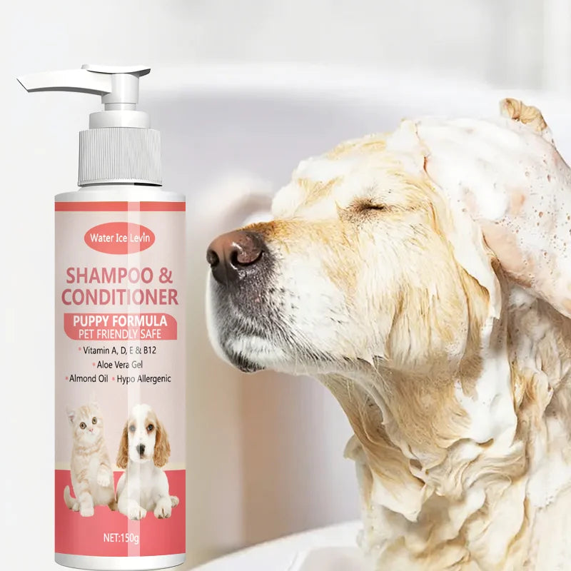 2-in-1 Puppy Shampoo & Conditioner with Aloe & Vitamins