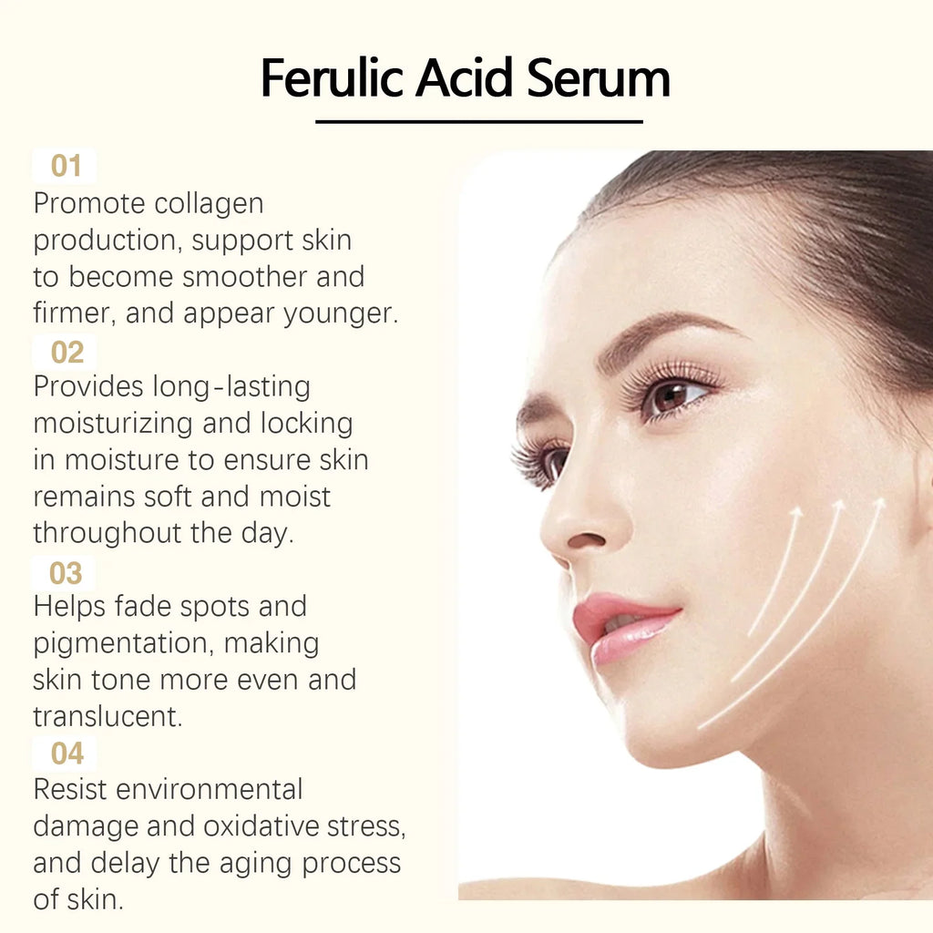 Vitamin C & E Brightening Facial Serum – Firming & Pore Care