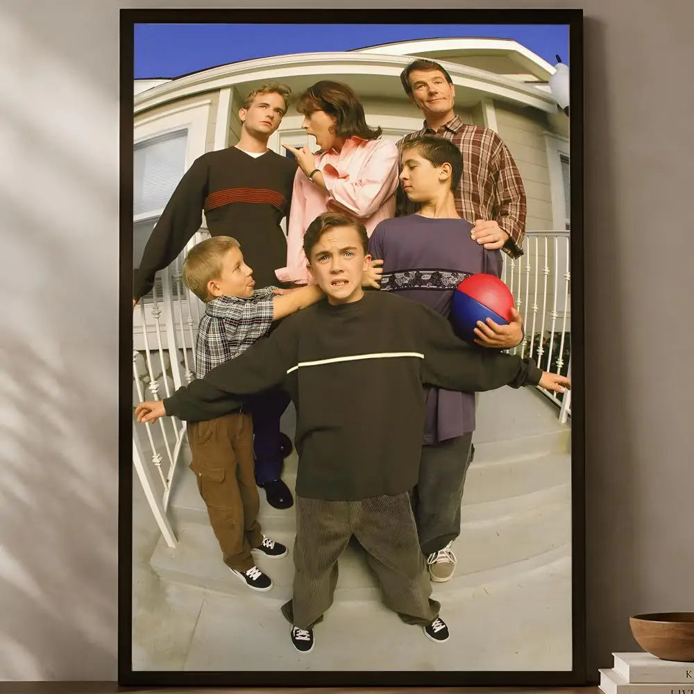 Malcolm in the Middle Poster – Self-Stick HD Waterproof Wall Art