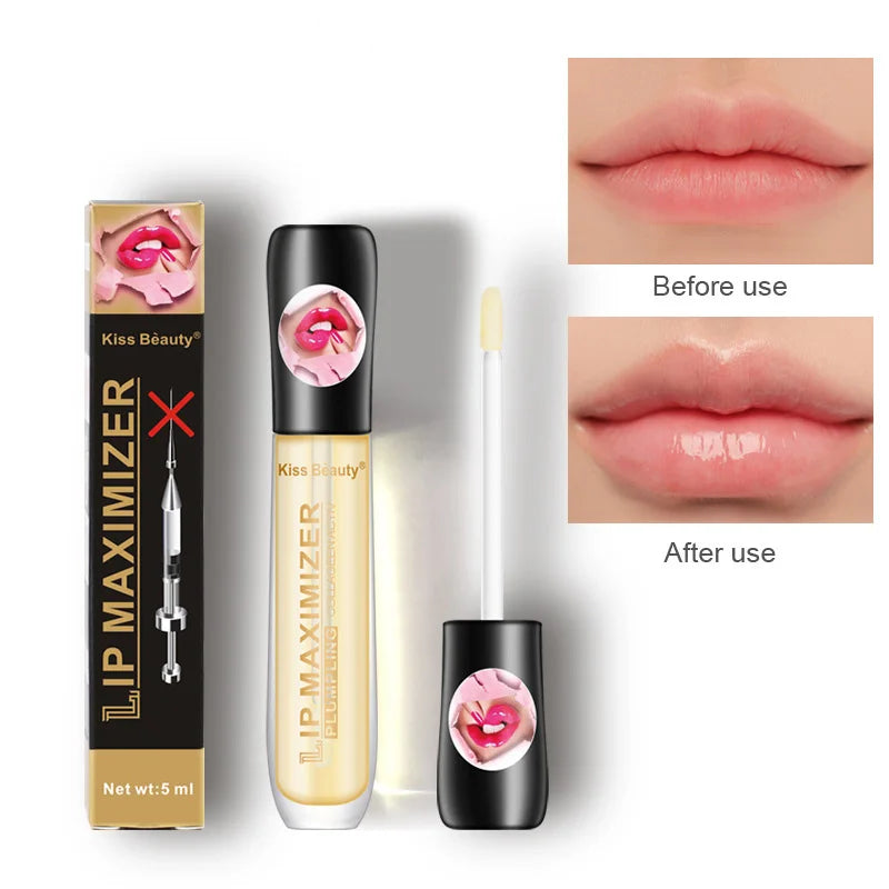 LGRAMER Lip Plumper Serum & Gloss – Moisturizing Lip Oil