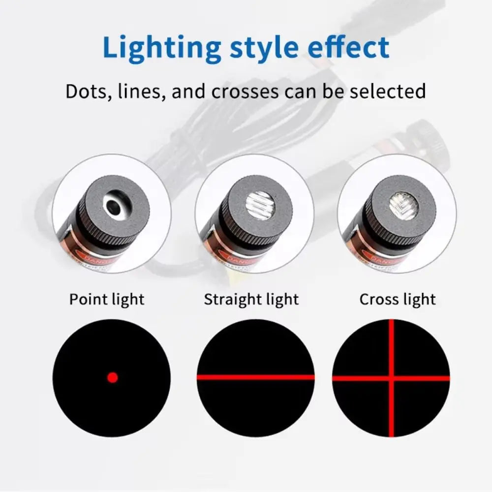 Laser Sewing Guide Light – Dot Line Cross & Magnetic Base USB
