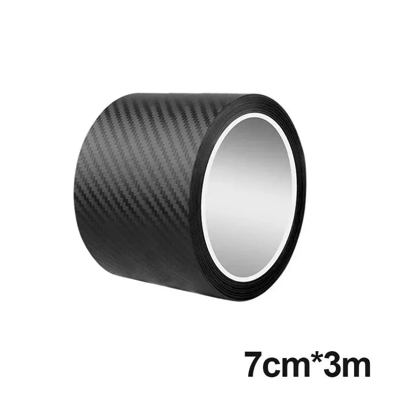 3D Carbon Fiber Car Protective Film | Matte Black Nano Sticker