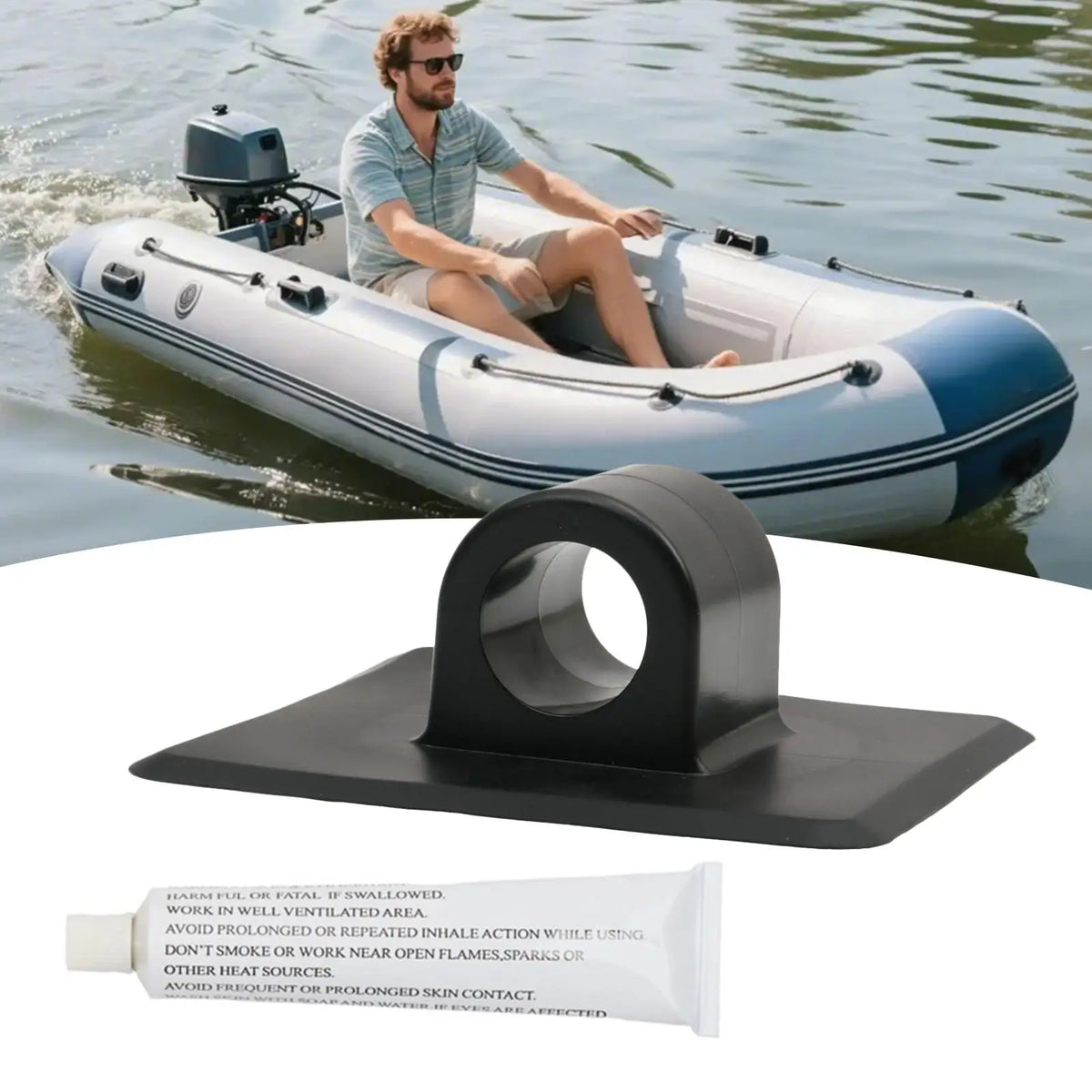 Heavy Duty Kayak Trolling Motor Mount – Canoe & Boat Bracket