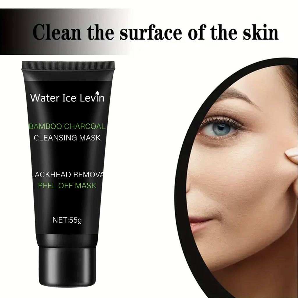 Bamboo Charcoal Peel-Off Mask – Deep Cleansing & Exfoliating
