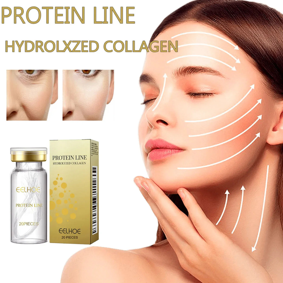 Eelhoe Collagen Protein Thread Lifting & Firming Face Serum