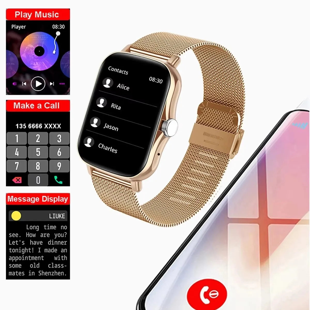 Ola Esporte Smart Watch – Bluetooth, Fitness & Sleep Tracker