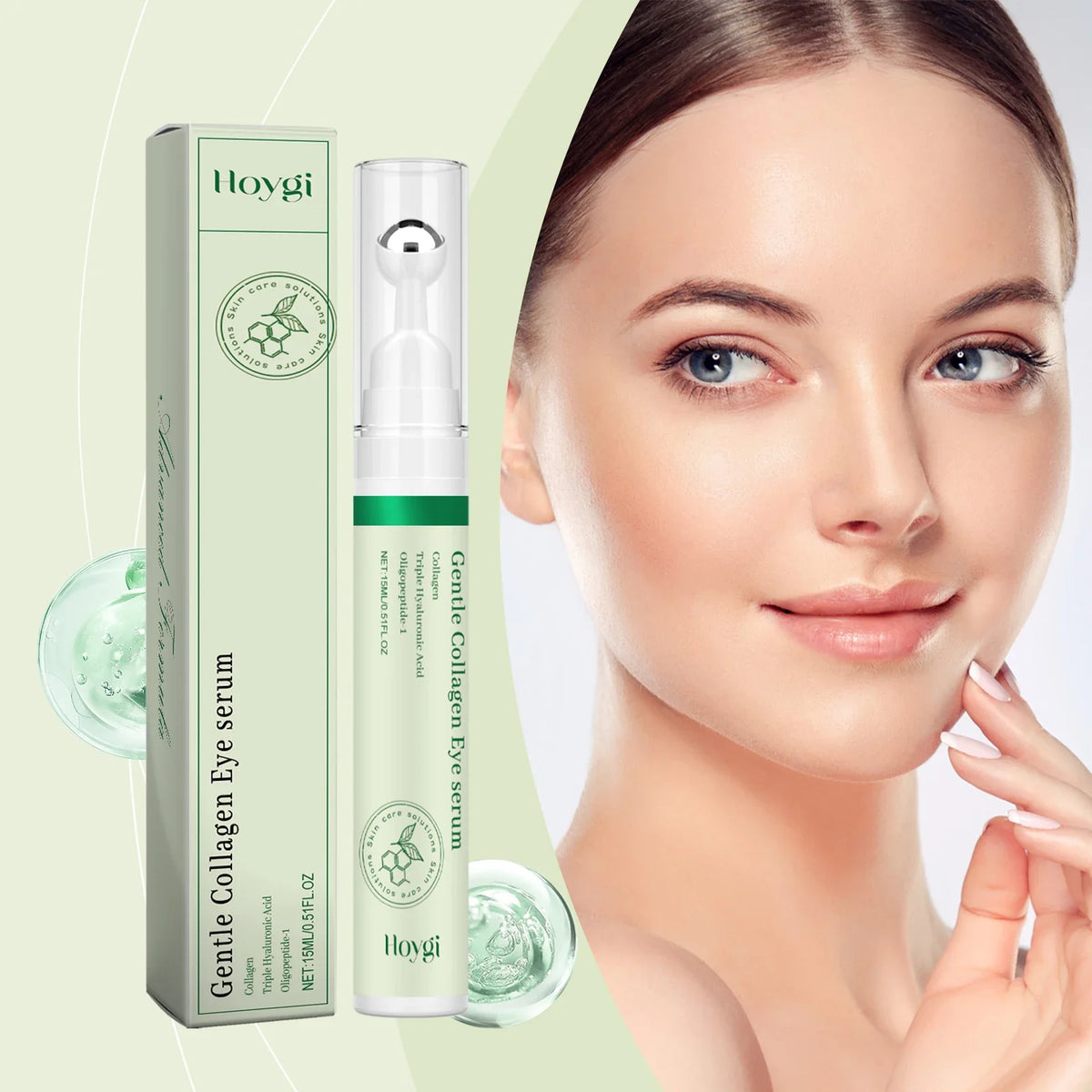 Hoygi Collagen Eye Serum Roller – Dark Circles & Puffiness