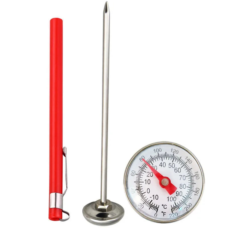 Household Bimetallic Food Thermometer Probe Kitchen Milk Coffee