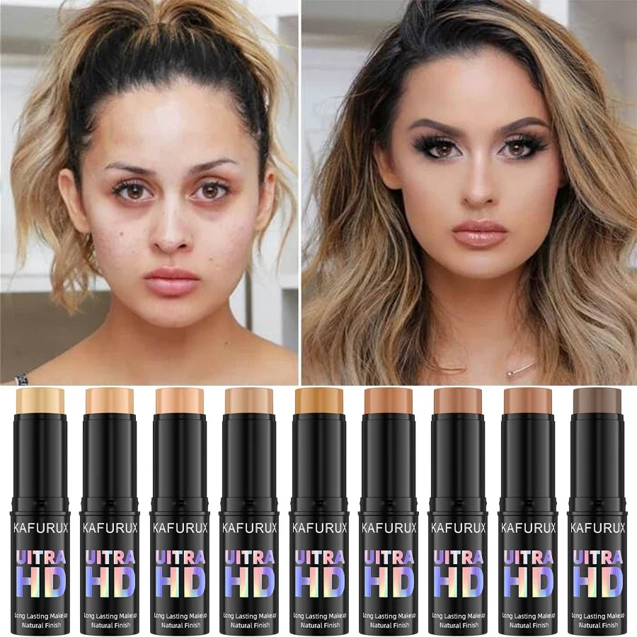 KAFURUX Full Coverage Concealer Stick – Long-Lasting, 6 Shades