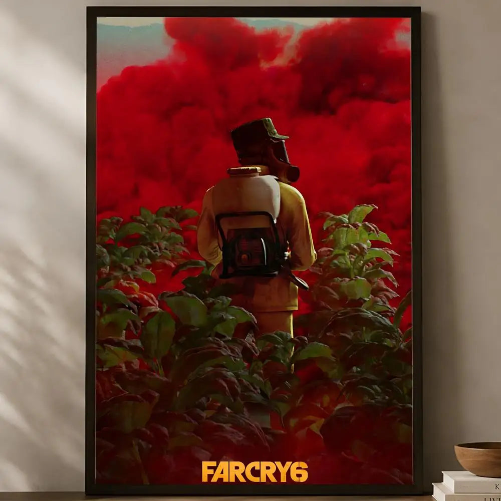 Far Cry Game Poster – Self-Stick HD Waterproof Wall Art