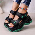 Women's Platform Wedge Sandals – 7.5CM Casual Mesh Shoes