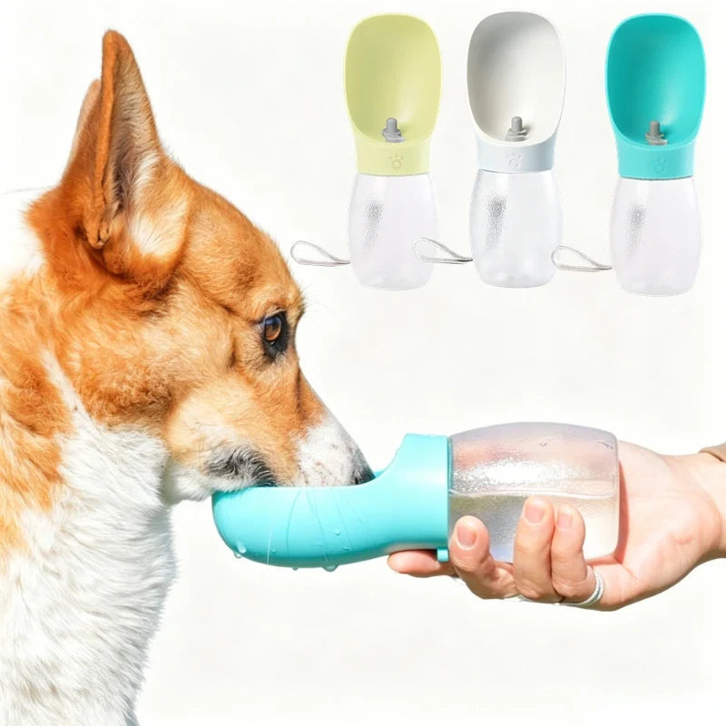 YTYIN 300ml Portable Dog Water Bottle – Leakproof Travel Bowl
