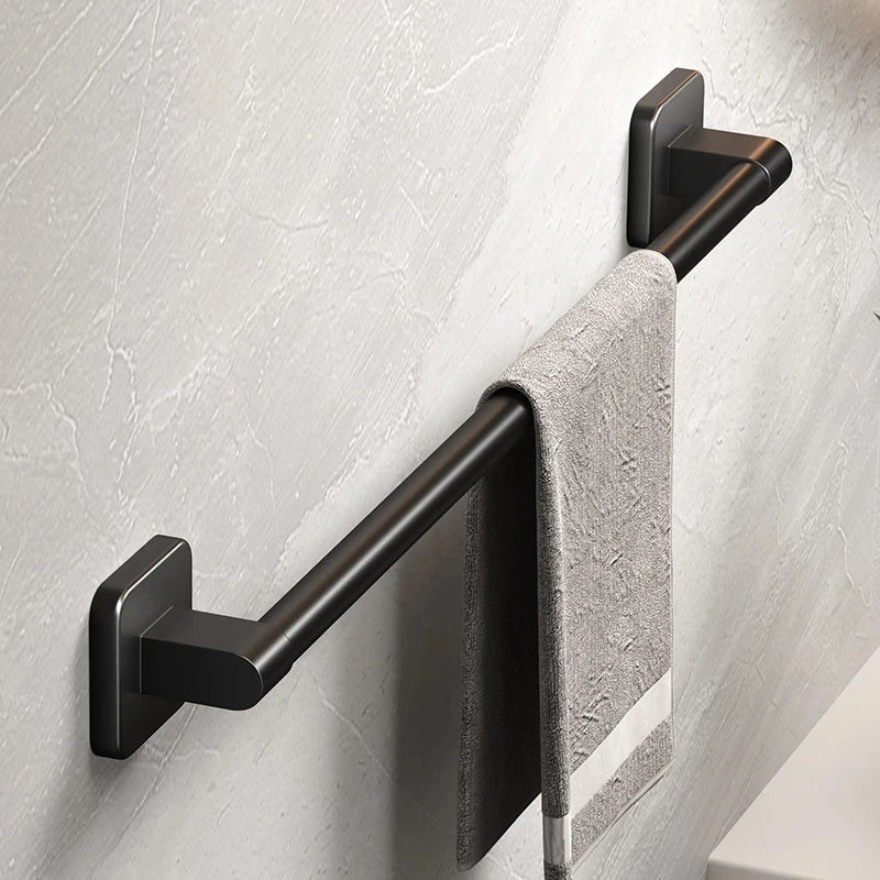 Self-Adhesive No-Drill Towel Bar | Bathroom Towel Rack