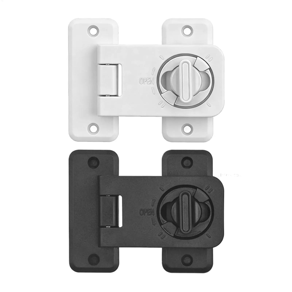 Keyless Adhesive Fridge Door Lock Child Proof Latch Refrigerator Oven
