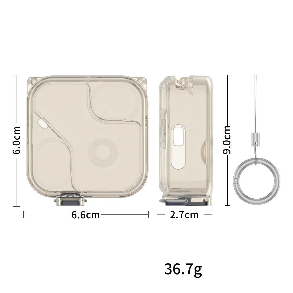 TPU Hard Shell Case for Nothing Ear 3 | Shockproof + Hook